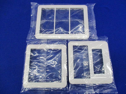 スイッチプレートセット(混在8枚入)(ホワイト) WTC7122他