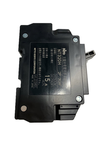 太陽光発電用直流開閉器(DC750V) NT32DH-P2P15A