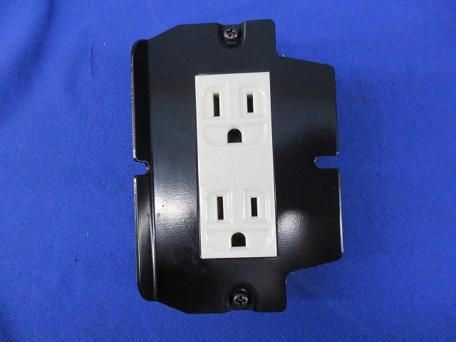 電線管工事用インナーコンセント角1型器具ブロック(キズ・汚れ有) DUN1001