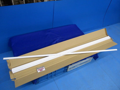 A型メタルモール(6本入)(ホワイト) S1182