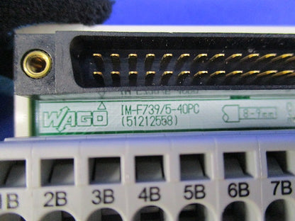 コネクタ端子台 インターフェーズモジュ-ル(2個入) IM-F739/5-40PC