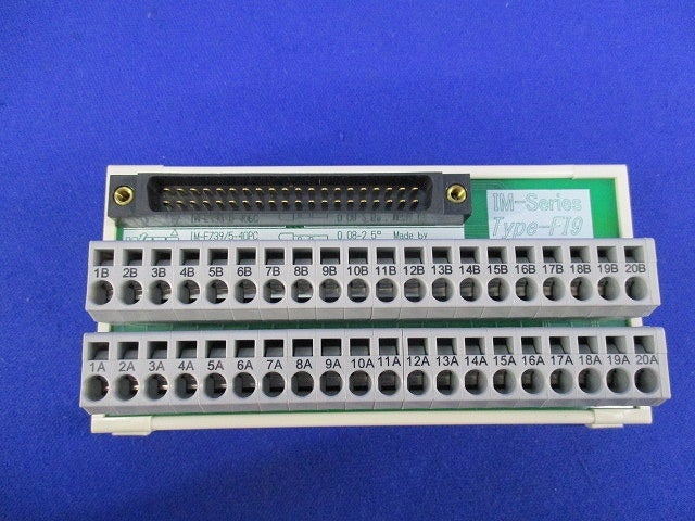 コネクタ端子台 インターフェーズモジュ-ル(2個入) IM-F739/5-40PC