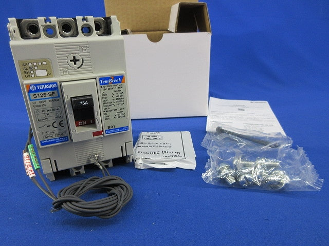 漏電遮断器3P3E75A S125-SF