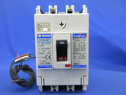 漏電遮断器3P3E75A S125-SF