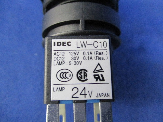 フラッシュシルエットスイッチ 押ボタンスイッチ LW-C10