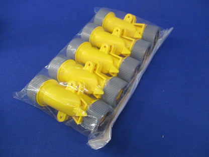 プラフレキPFD/PFS用カラーエンド(10個入×4)イエロー(新品未開封) PFS-16CEF-Y