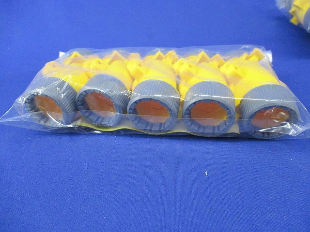 プラフレキPFD/PFS用カラーエンド(10個入×4)イエロー(新品未開封) PFS-16CEF-Y