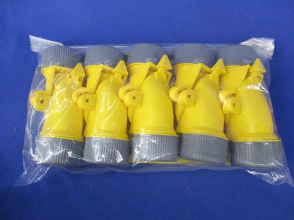 プラフレキPFD/PFS用カラーエンド(10個入×4)イエロー(新品未開封) PFS-16CEF-Y