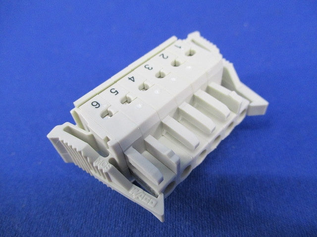 6極端子ブロック(2個入) 721-2106/037-000EBR1