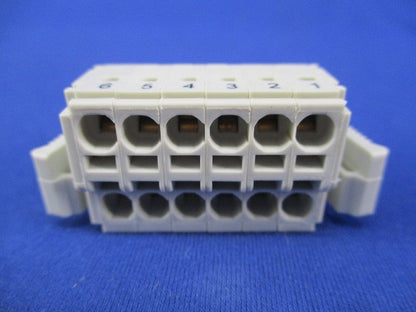 6極端子ブロック(2個入) 721-2106/037-000EBR1