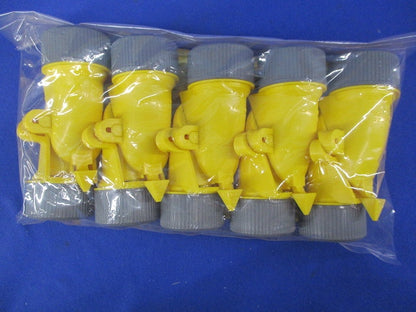 プラフレキPFD/PFS用カラーエンド(10個入×4)イエロー PFS-16CEF-Y