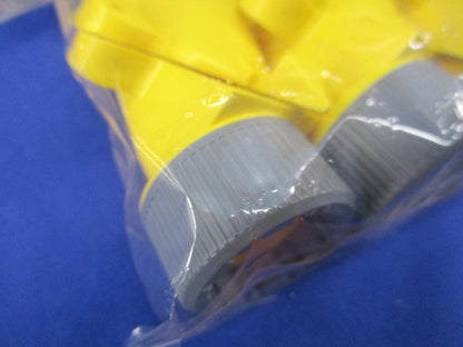 プラフレキPFD/PFS用カラーエンド(10個入×4)イエロー PFS-16CEF-Y