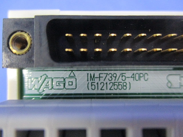 コネクタ端子台 インターフェーズモジュ-ル IM-F739/5-40PC