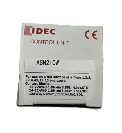 押ボタンスイッチ TWNシリーズ φ30 突形 モメンタリ形 白 ABN210W