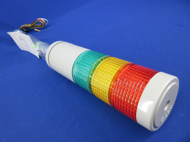 LED点滅型タワーランプ 積層信号灯 DC24V RAG STG50L-3