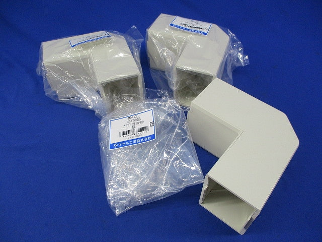 内外マガリ3号(3個入)(ミルキーホワイト) MDK133