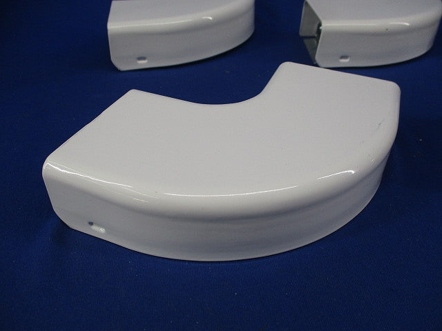 メタルモール用付属品フラットエルボC型(5個入)キズ・汚れ有 DZC320W