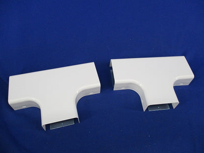 メタルモール用付属品ティーC型(2個入)キズ・汚れ有 DZC330W