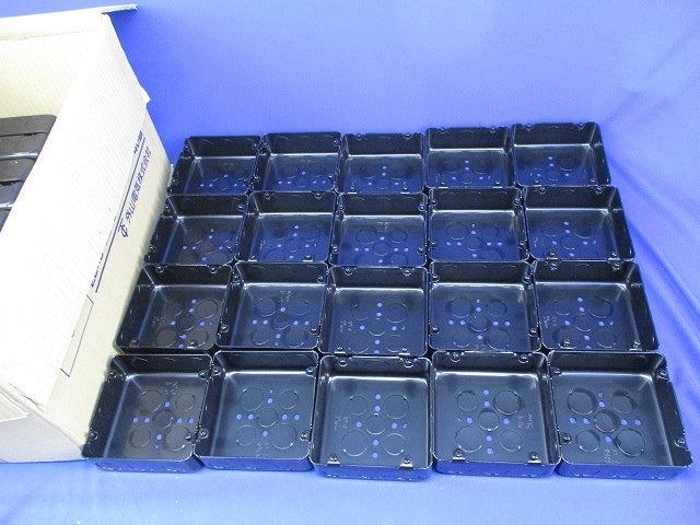 大四角浅型アウトレットボックス(40個入) OB544B