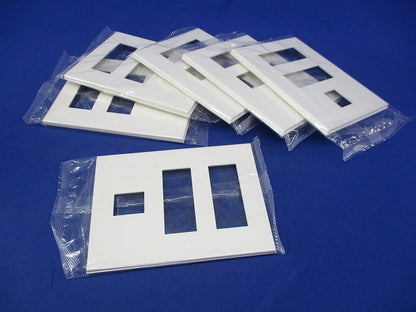 コンセントプレート(6個入)ピュアホワイト QWD-133