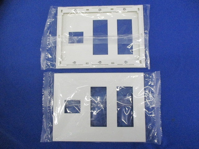 コンセントプレート(6個入)ピュアホワイト QWD-133