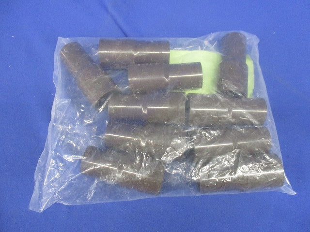 J管用異径ソケット VE管(22⇔16)チョコレート 10個入 VEI-2216T-10