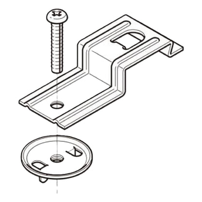 子桁用照明器具取付金具 ケーブルラック 10個入り RFL1-10