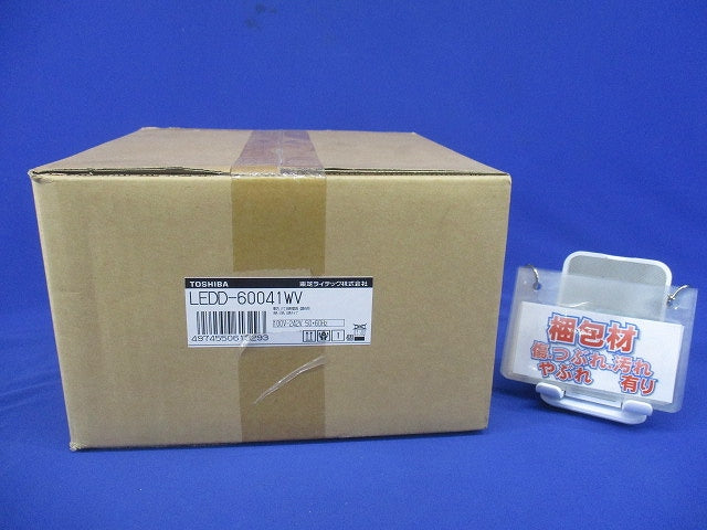 LEDダウンライト 4000K 白色 調光可 電源別売 LEDD-60041WV