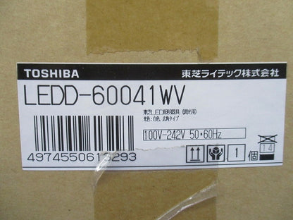 LEDダウンライト 4000K 白色 調光可 電源別売 LEDD-60041WV