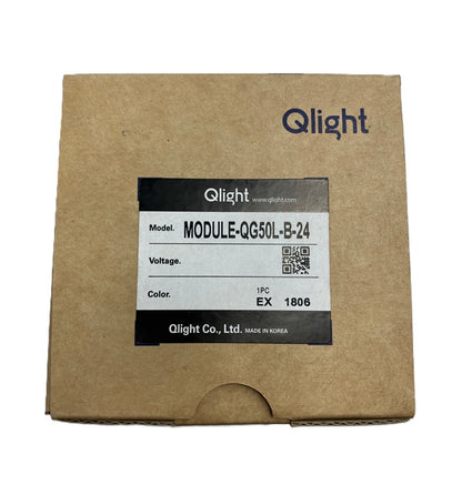 O50mm ポールマウント型 LED 点灯/点滅タワーライ 青 MODULE-QG50L-B-24