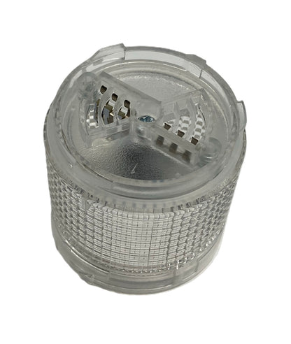 O50mm ポールマウント型 LED 点灯/点滅タワーライ 白 MODULE-QG50L-W-24