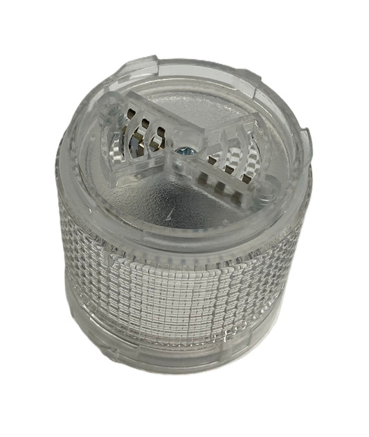 O50mm ポールマウント型 LED 点灯/点滅タワーライ 白 MODULE-QG50L-W-24