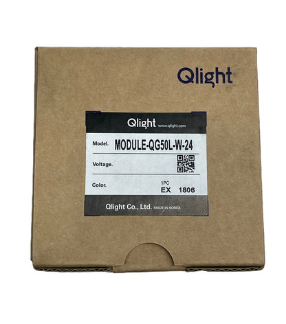 O50mm ポールマウント型 LED 点灯/点滅タワーライ 白 MODULE-QG50L-W-24