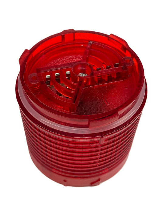 O50mm ポールマウント型 LED 点灯/点滅タワーライ 赤 MODULE-QG50L-R-24