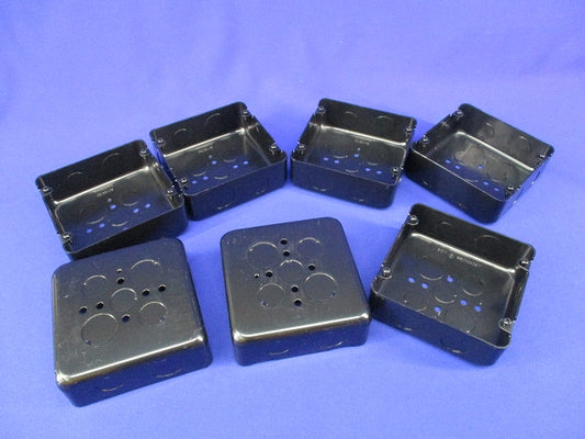 塗装大型四角アウトレットボックス(7個入) DS3844B