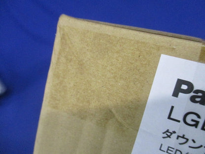 LED(温白色) ダウンライト天井埋込型 調光不可 埋込穴φ75 LED/電源ユニット内蔵 LGD3000VLE1