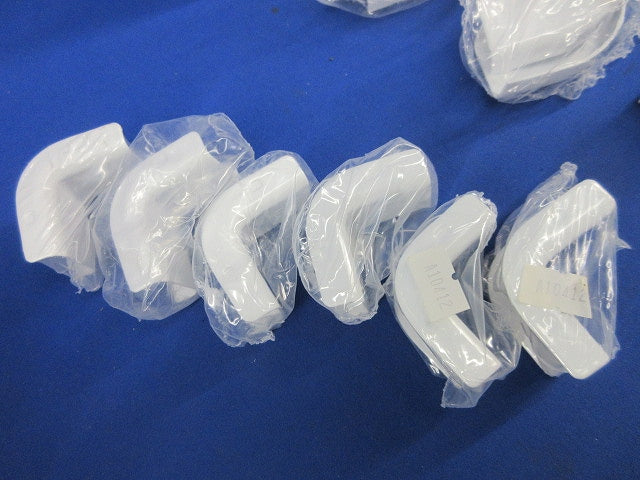 メタルモール付属品セット(混在17個入)(ホワイト) A10412他