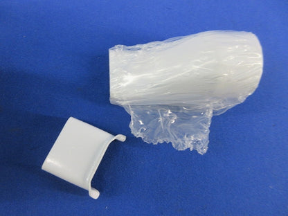 メタルモール付属品セット(混在17個入)(ホワイト) A10412他