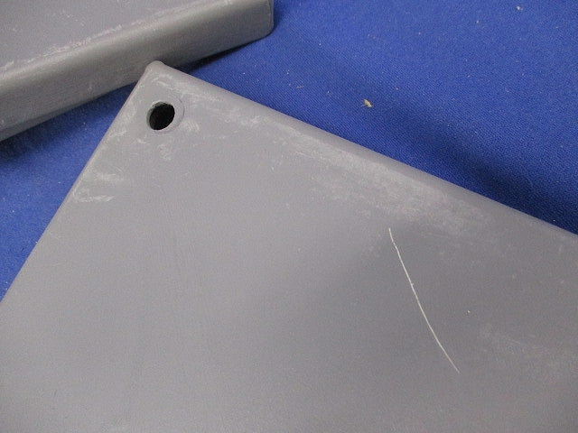 プルボックス 蓋のみ 化粧プレート(鉄)(ビス無)200×200(6枚入)(グレー) 型番不明