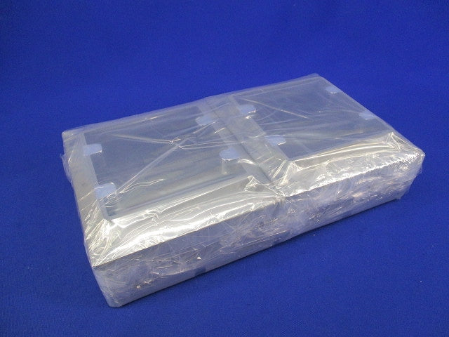 埋込スイッチボックス(塗代付)(2個入)(グレー) CSW-2N