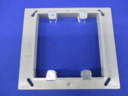 埋込スイッチボックス(塗代付)(2個入)(グレー) CSW-2N