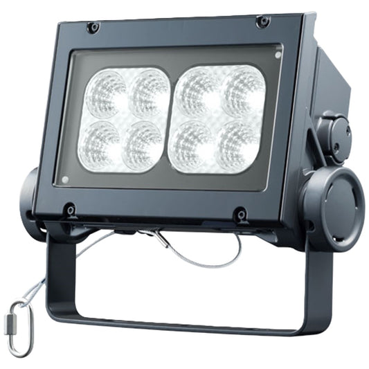 LED投光器 屋外・屋内用 耐塩仕様 中角 5000K 電源内蔵 ダークグレイ ECF6040M/NSAN8/DG