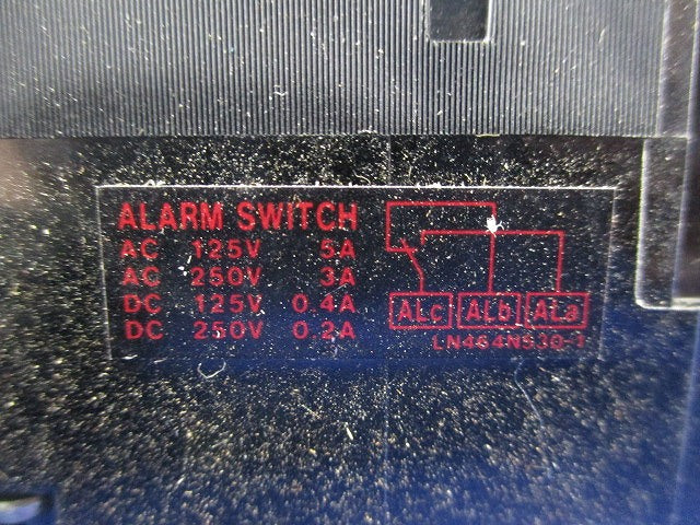 ノーヒューズブレーカ3P75A(アラームスイッチ無し)(ジャンク品) NF100-GF