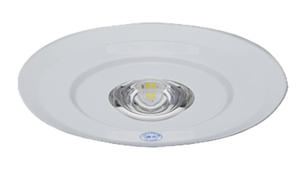 LED非常用照明 φ100 5000K 昼白色 非調光 低天井用(〜3ｍ) 電源別置形 EL-DT21111