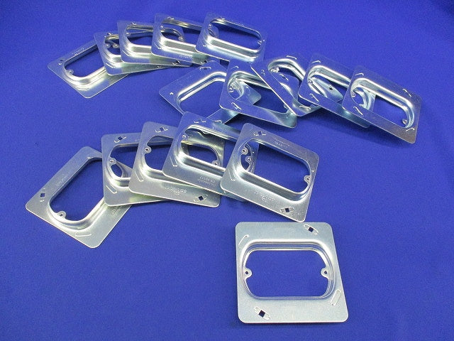 中型四角スイッチカバー1コ用(16個入)(汚れ有) DS46117