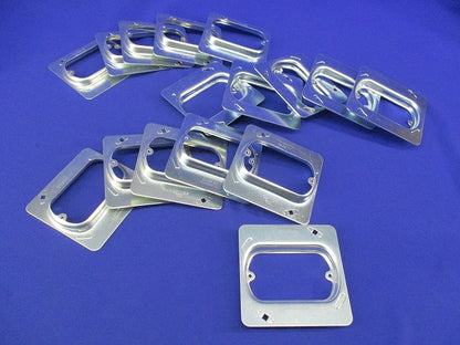 中型四角スイッチカバー1コ用(16個入)(汚れ有) DS46117