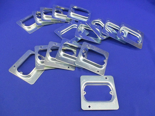 中型四角スイッチカバー1コ用(16個入)(汚れ有) DS46117