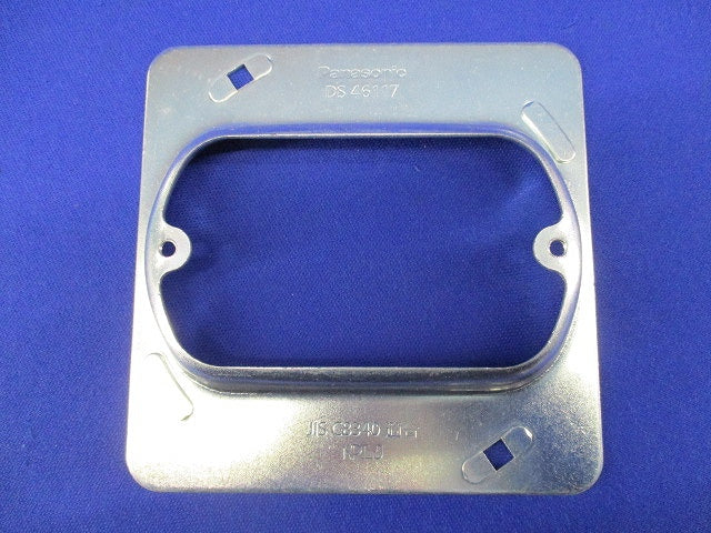 中型四角スイッチカバー1コ用(16個入)(汚れ有) DS46117