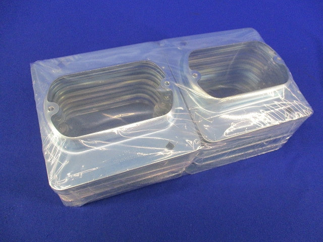 中型四角スイッチカバー1コ用(16個入)(汚れ有) DS46117