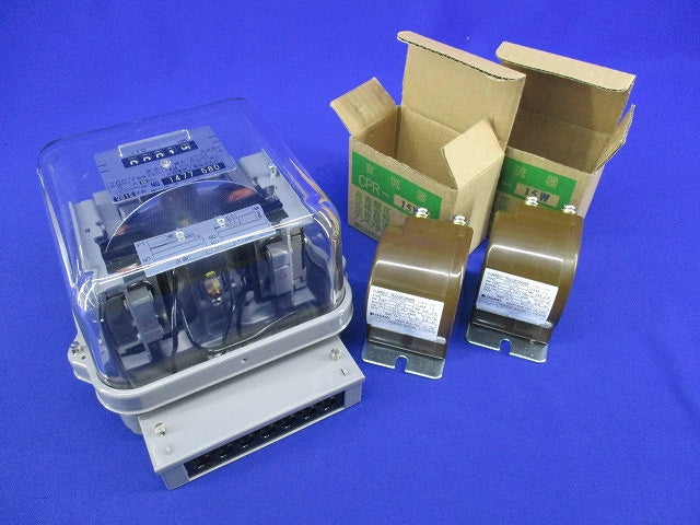 普通電力量計(変成器付)(1セット入) A73A+CPR-15W